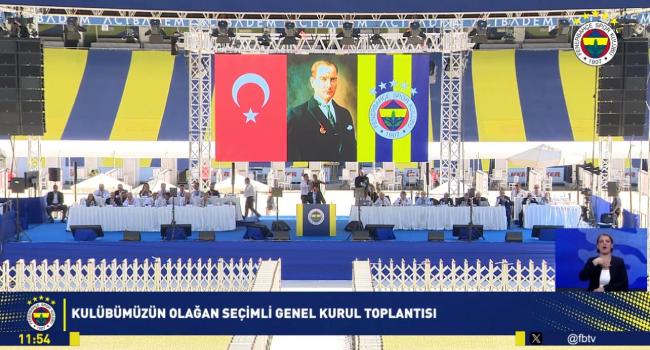 Fenerbahçe Olağan Seçimli Genel Kurulu'nda olay çıktı: Yıldırım stadyumu terk etti