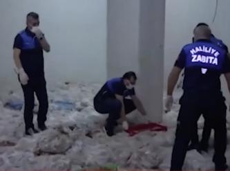 Tonlarca kaçak tavuk eti ele geçirildi