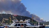Boğaz trafiği askıya alındı, bir köy boşaltıldı: Çanakkale'deki yangın sürüyor!