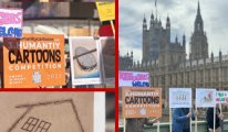 Mülteci Haftası’nda İngiltere’de anlamlı etkinlik: İnsanlık Karikatürleri Londra'da
