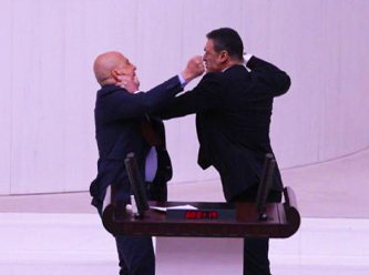 Erdoğan, Meclis'te kan akıtılan olaylarla destek çıktı!