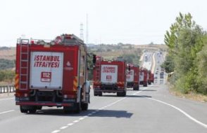 Üsküdar'da korkutan duman: İşçilerin kaldığı konteynerlerde yangın çıktı