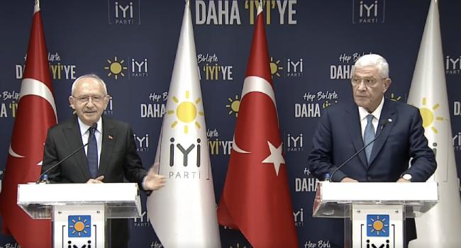 Kılıçdaroğlu'ndan İYİ Parti lideri Dervişoğlu'na sürpriz ziyaret