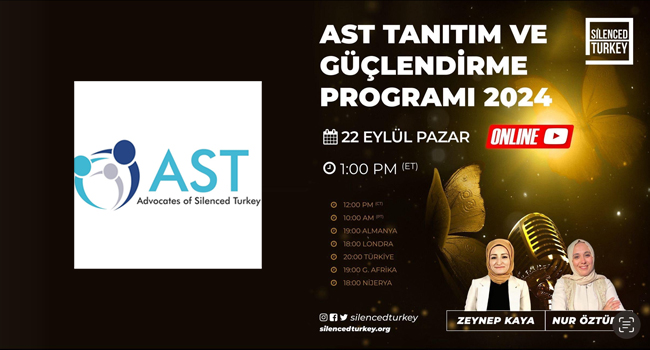 AST, Tanıtım ve Güçlendirme Programı için herkesi bugün ekran başına bekliyor