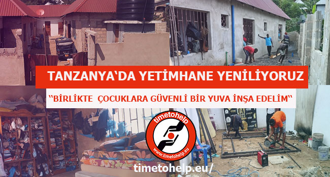 Time to Help yetimhane yeniliyor