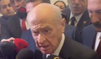 Bahçeli 'Erdoğan' sorusuna kızdı gazeteciyi fena azarladı!