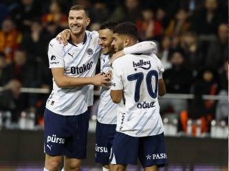 Fenerbahçe, Kayseri’de şov yaptı! Tam sekiz gol vardı