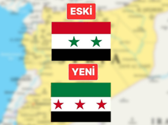 Suriye'nin bayrağı değişti; İşte yeni bayrak ve anlamı!