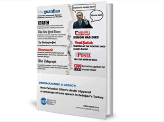 Vefatı sonrasında Hocaefendi'ye ve Hizmet Hareketi'ne yönelik nefret söylemi rapor haline getirildi