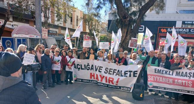 Emekliler tüm yurtta sokağa çıktı: Sandık önümüze geldiğinde soracağız!