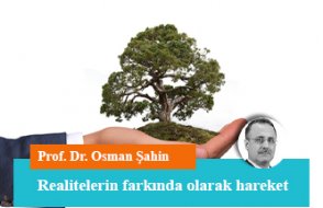 Realitelerin farkında olarak hareket