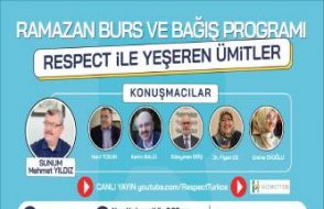 Respect’le Yeşeren Ümitler: 9 Mart’ta Respect Türkçe YouTube kanalına davetlisiniz