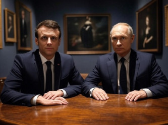 Rusya'yı 'tehdit' olarak gören Macron'a Putin ne dedi?