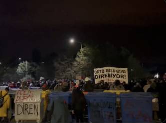 ODTÜ yürüyüşüne polis müdahalesi: Öğrenciler gözaltına alınıyor