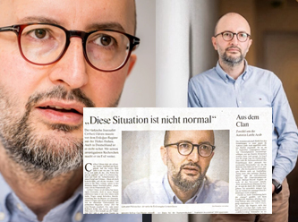 Alman FAZ gazetesi Cevheri Güven ve IJA'yı haber yaptı