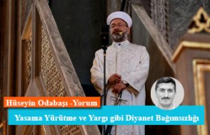 Yasama Yürütme ve Yargı gibi Diyanet Bağımsızlığı