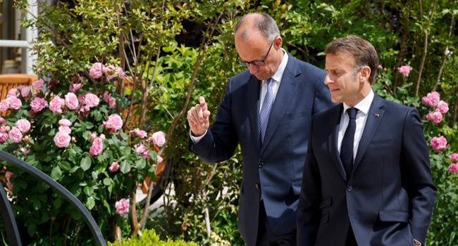 Merz ile Macron'dan 'Avrupa'da yeni bir başlangıç' mesajı