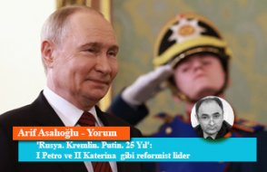 'Rusya. Kremlin. Putin. 25 Yıl': I Petro ve II Katerina  gibi reformist lider