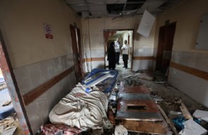 İsrail Gazze'de hastane vurdu: Çok sayıda ölü ve yaralı var