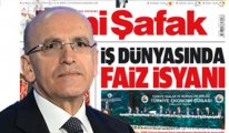 Yandaş Yeni Şafak, Bakan Şimşek'i manşetten yine hedef aldı