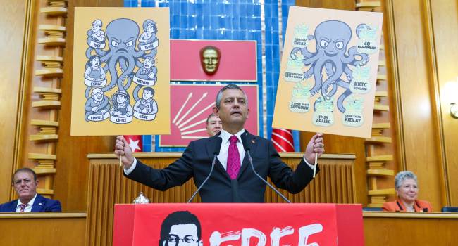 Özgür Özel'den flaş açıklamalar: Ahtapotu anlattı, AKP'li belediyeleri tek tek ifşa etti