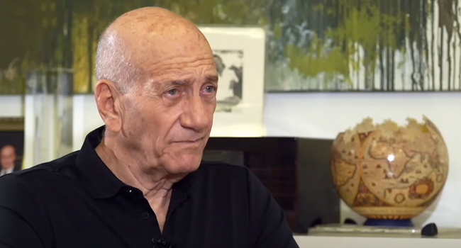 Eski İsrail Başbakanı Olmert: 'İsrail Gazze’de savaş suçları işliyor'