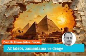 Af talebi, zamanlama ve denge