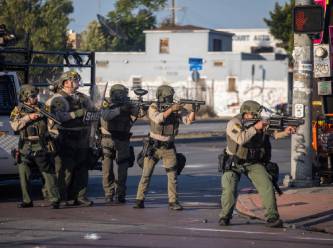 ABD'de kriz patladı! Trump muhafızlarını gönderdi