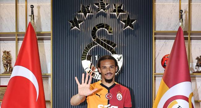 Alman millî futbolcu Leroy Sane Galatasaray'da