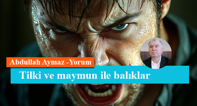 Tilki ve maymun ile balıklar