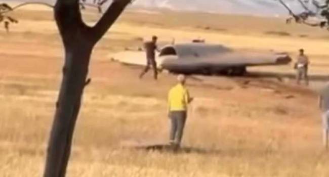 Konya'ya Anka-3 tipi İHA düştü! Ekipler harekete geçti
