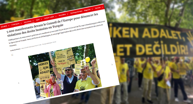 Adalet Buluşması Strazburg’un etkili gazetesi DNA’da