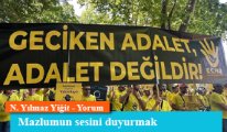 Mazlumun sesini duyurmak