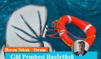 Gül Pembesi Başörtüsü