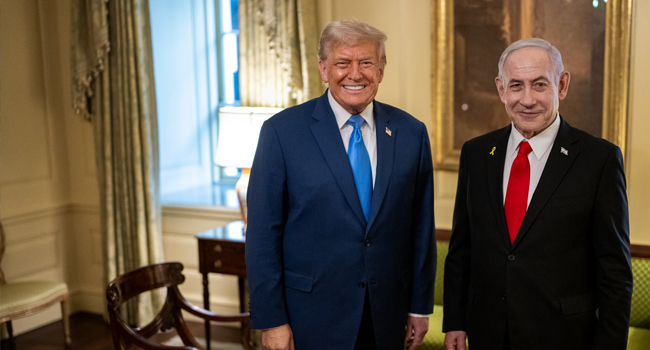 Netanyahu'dan Trump'a kritik ziyaret: Trump'ı Nobel Barış Ödülü'ne aday gösterdi