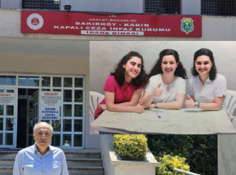 Yeneroğlu üç kadın askeri öğrenciyi ziyaret etti: