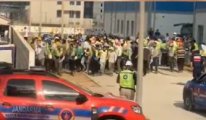 Akkuyu'da maaşlarını isteyen işçilere TOMA'lı coplu müdahele