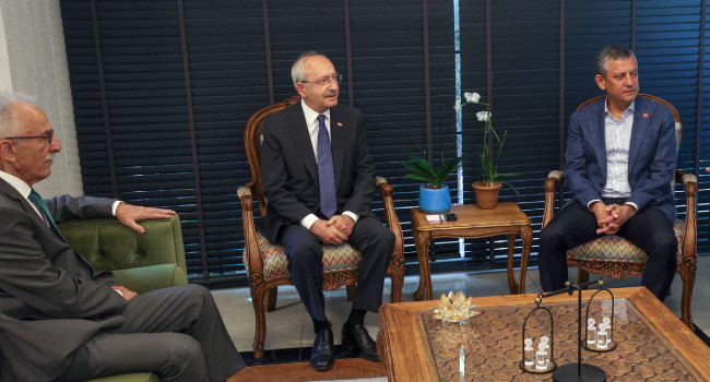 Özgür Özel'den Kılıçdaroğlu'na ziyaret