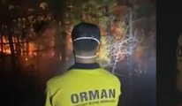 Bez maske ve tişörtle alevlerin ortasına atıldılar!...