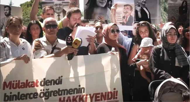 Mülâkat mağduru öğretmenler isyan etti: Biz bu ülkenin evladı değil miyiz?