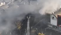 Patlama sesleri duyuluyor: İstanbul'da korkutan yangın!