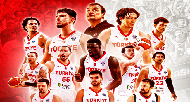 A Milli Basketbol Takımı son çeyrekte altın madalyayı kaçırdı