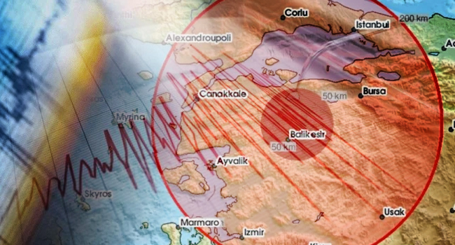 Balıkesir korkutan bir deprem daha: 4.9 büyüklüğündeki deprem çevre illerde de hissedildi!