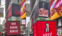 'Free İmamoğlu' Erdoğan'ın peşini New York'ta bırakmadı