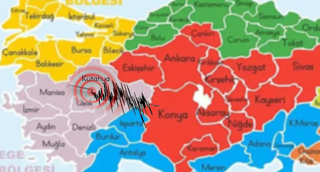 İstanbul’da da hissedildi: Kütahya’da deprem!