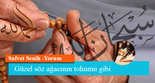 Güzel söz ağacının tohumu gibi