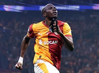 Devler Ligi'nde Galatasaray Osimhen ile mutlu!