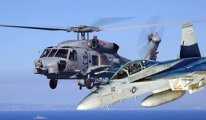 ABD savaş uçağı ve helikopteri Güney Çin Denizi'ne düştü!