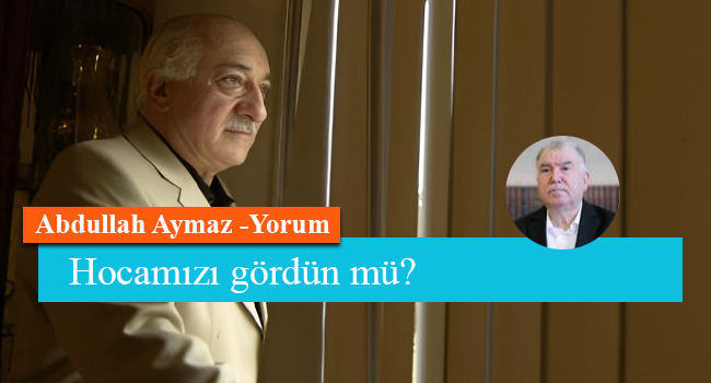 Hocamızı gördün mü?