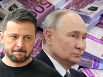 AB bankalarda el konulan Rusya'ya ait 210 milyar euroyu Ukrayna’ya verecek